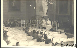 Ordenació d'un grup de nous missioners claretians a l'església de la Mare de Déu del Lledó de Valls.